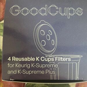 Black Reusable K Cups Filters for Keurig